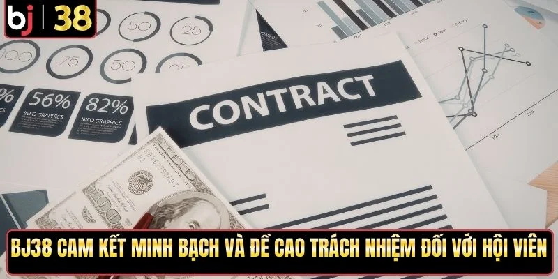 BJ38 cam kết minh bạch và đề cao trách nhiệm đối với hội viên